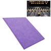 6Pcs Acoustic Absorption Panel Thickened Reduce Reverb SoundProof Padding Absorber(Purple