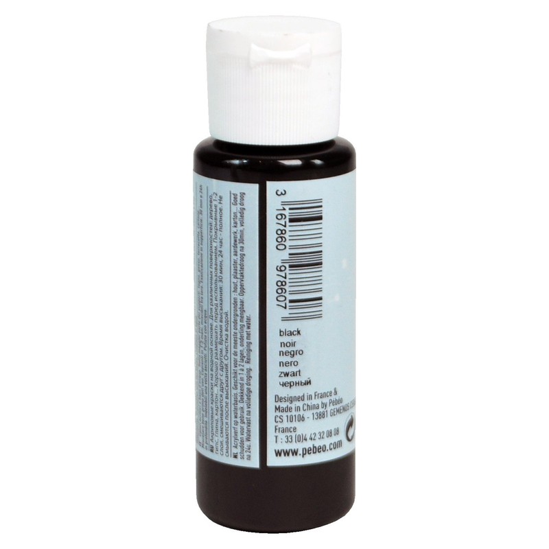 PEBEO Acrylic 59ML Gloss Black, 59 ml
