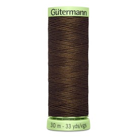 Gutermann Top Stitch Heavy Duty Thread 33 Yards-Espresso