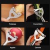 Vegetable Peelers for Kitchen,Cucumber Peeler - Ergonomic Handle Planing Grater