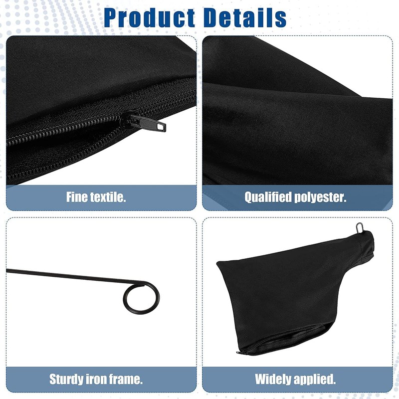 Black Dust Collection Bag for 255 Miter Saw - with