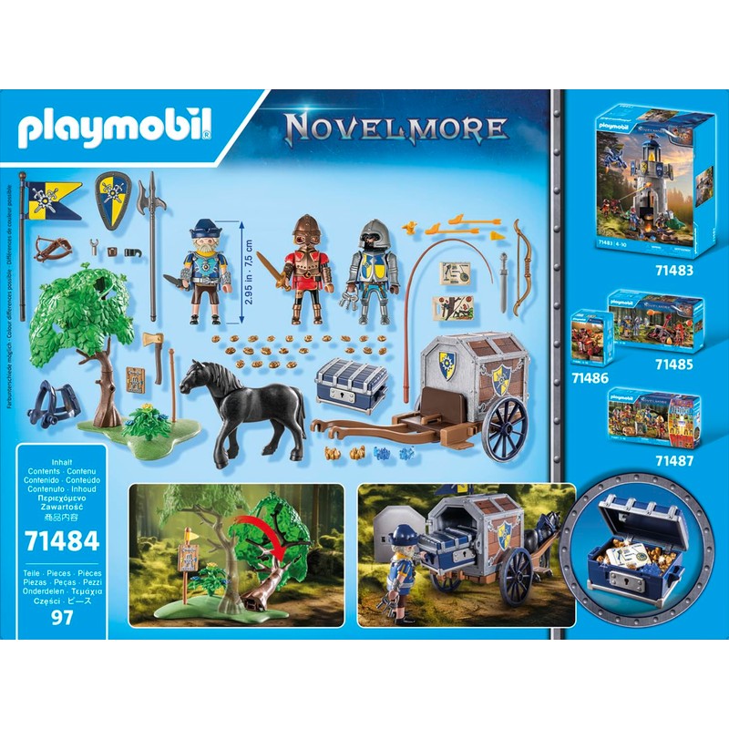 Playmobil 71484 Convoy de Novelmore con Bandido