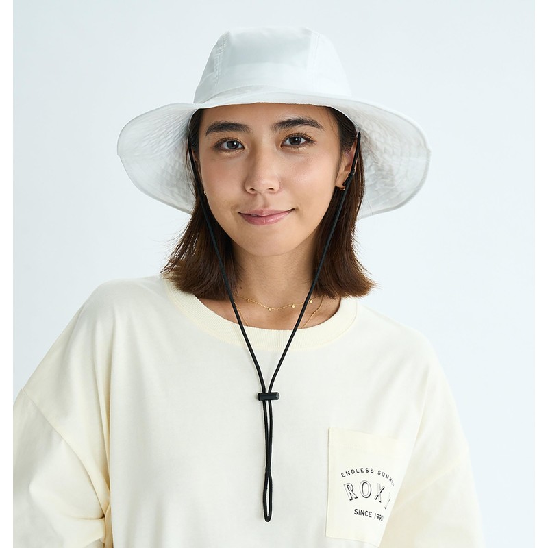 Roxy SurfCAMP SAFARI HAT Women's Surf Hat, white, Free size