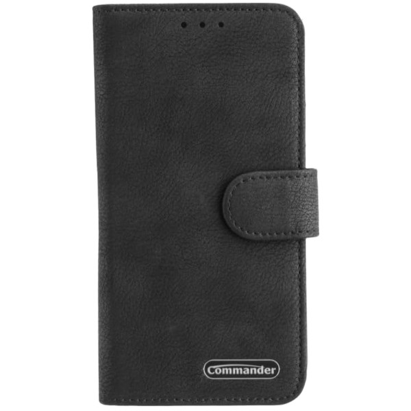 COMMANDER Book Case Elite Black for Oppo Find X3 Lite