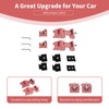 PDKLIN for Jeep Hood Latches Lock Catch Kit for Jeep