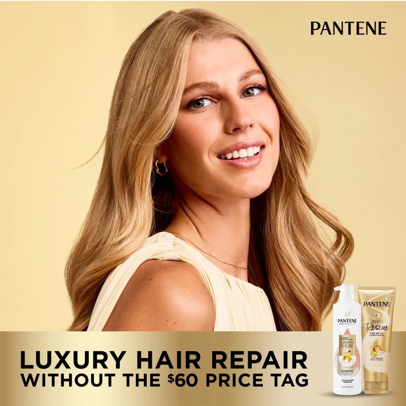 Pantene Pro-V Miracles Set - Sulfate-Free Shampoo 13.5oz + Conditioner