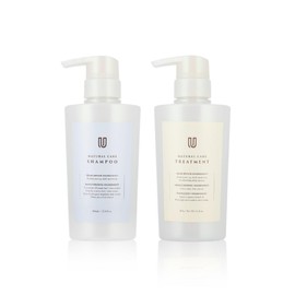 Unix Organic Natural Care Shampoo Treatment, Ver2.1 Twin Pack, Beauty Salon Exclusive Product, 12.8 fl oz (380 ml) Each