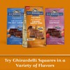 GHIRARDELLI Milk Chocolate Caramel Waffle Cone Squares - Pack of