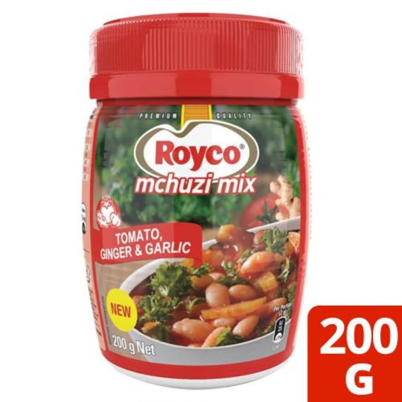 Original Royco Mchuzi Tomato Ginger and Garlic Flavor 200g from