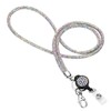 Soleebee Card Holder Lanyard Bling Rhinestone Lanyard with Key Ring