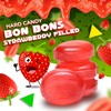 Strawberry Filled Bon Bons Hard Candy, Bulk Candy (2 Pound