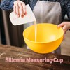 3 PCS Silicone Flexible Measuring Cups,Melting Cups for Epoxy Resin,Butter,Chocolate