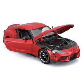Maisto 1/24 Toyota Supra GR Red / Diecast Car Mini Car Finished Product 32917 RD