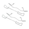 4PCs Rear Brake Caliper Return Springs BPF1755H Replacement for COOPER