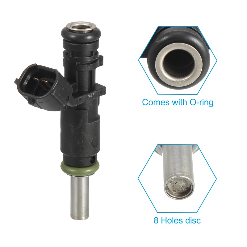 X AUTOHAUX 5 Pcs 07K906031C Car Fuel Injector Nozzle for