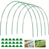 joyhalo 25pcs Garden Hoops, 7ft Fiberglass Raised Bed Frame Ask