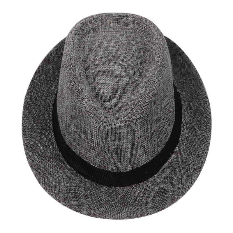 LYING Straw Hat Bowler Hat, Men's, Spring and Summer, UV
