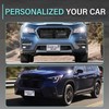 No Drill Front Bumper License Plate Mount Compatible with Subaru