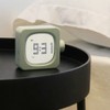 Snblzhef New Block Small Alarm Clock Novelty Student Clock Bedroom