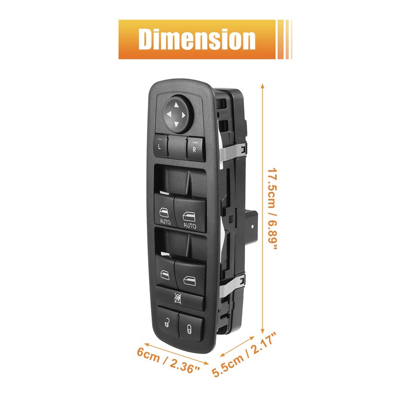 X AUTOHAUX Power Window Switch Window Lifter Switch for Ram