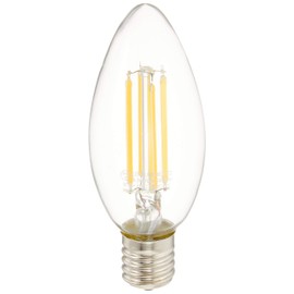 東京メタル工業 東京メタル LED電球 シャンデリア電球タイプ 40W形相当 電球色 口金E17 LDC4LC40WE17-T2-10SET
