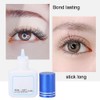 10ml Eyelash Extension Glue Transparent Fast Drying Longlasting Eyelash Grafting