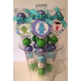 Party Monsters Inc - Birthday Party Favor- Gumball Candy