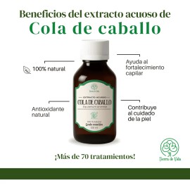 Extracto Acuoso De Cola De Caballo - Uso Cosmético 60ml