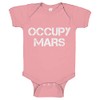 Occupy Mars 6 Months Light Pink Cotton One-Piece Infant Baby