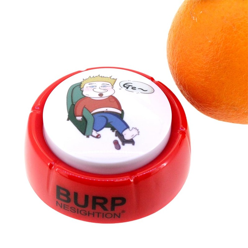 NESIGHTION Prank Button,Fun Hiccup Sound Button,The Button That Makes a