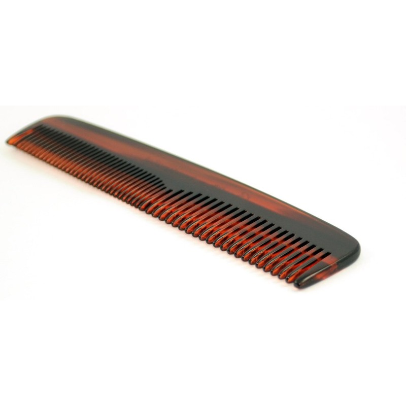 Hand-sawn pocket comb - 12.5 cm