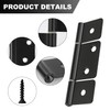Screw Man Three Leaf Non-Mortised Hinge Bifold Door Hinges Bifold