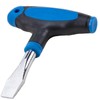 10mm T Handle Flat Head Screwdriver with Ergonomic Plastic Handle,