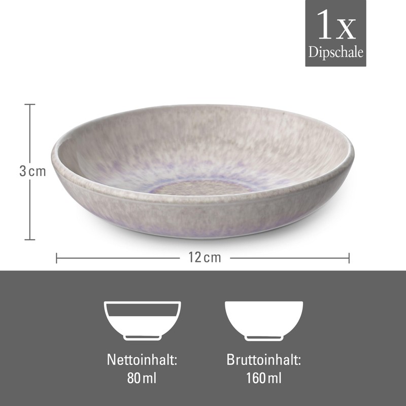 like. by Villeroy & Boch Perlemor Sand Dip Bowl 12
