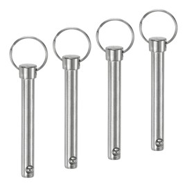 M METERXITY Pack of 4 Quick Release Pins, 3/8 Inch [10 mm] Diameter, 2.83 Inch [72 mm] Usage Length Bimini Top Pin 3.15 Inch [80 mm] Total Length Hardware Pins