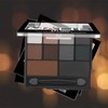 Fychuo Smokey Eyeshadow Palette Black Eyeshadow Grey Eye Shadow Pallets