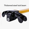 Steering Wheel Lock A3 Steel T Shape Portable Theft Prevention
