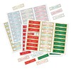 Katy Sue Foiled Christmas Banners Selection - 8 Sheets Containing