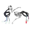 2pcs 22mm Motorcycle Drum Brake Handlebar Switch Left Right Aluminum