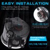 SJMYXCLW Pair LED Fog Lights for 2012-2021 Toyota Tacoma 4Runner