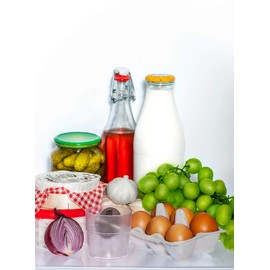 zilofresh G00046 Lufterfrischer Kühlschrank Classic, ohne chemische Zusätze, Natürlicher Geruchsneutralisierer, Geruchsentferner mit langer Wirkungsdauer, Made in Germany (Acryl Weiß)