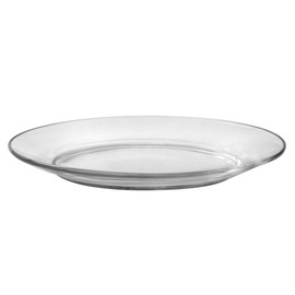Duralex Made In France Lys 7 1/2 Inch Clear Dessert Plate, Set of 6
