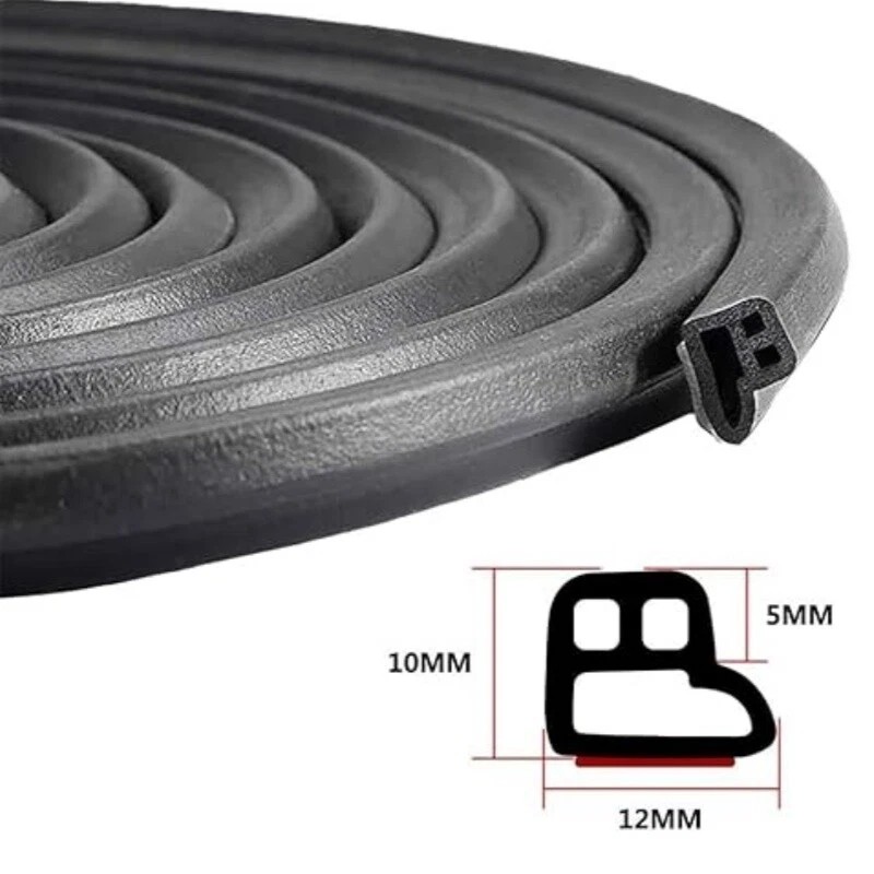 Unbranded 32.8ft Universal Car Weather Stripping Self-Adhesive Auto Door Rubber
