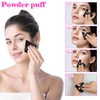 LLMSIX 12 Pieces Powder Puff, Makeup Sponges for Foundation, Body