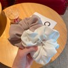 WHITE FANG ZA080 Women's Scrunchie Hair Rubber Solid Colorful, Stylish,