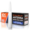 Pure White Antenna for Truck & Car, F150 Bronco RAM