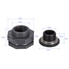 M METERXITY 1 Set PVC Bulkhead Fitting Thread Bulkhead Water