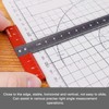 T Square Ruler Aluminum Alloy Accurate Scale Multifunctional Portable Woodworking