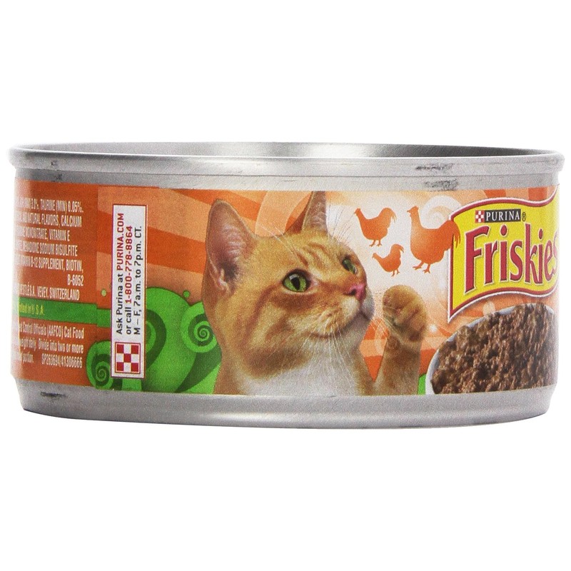 Friskies Cat Food Country Style Dinner, 5.5 oz