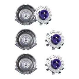 Feuaue New Upgraded 3x SH50/52 HQ8 HQ9 Replacement Shaver Head for Power Touch Models AT750, AT751, AT752, AT753, AT754, AT757, AT758, AT810
